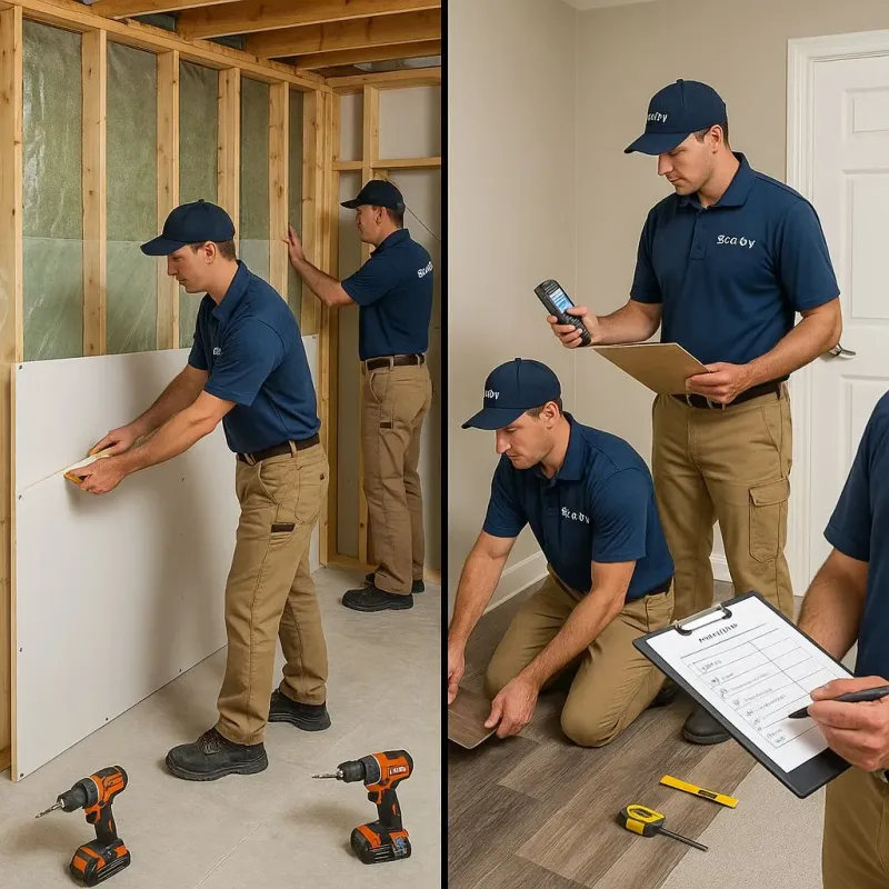 Repairs and Reconstruction process in Vigo County, IN